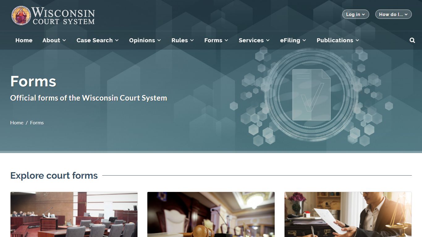 Wisconsin Court System - Forms